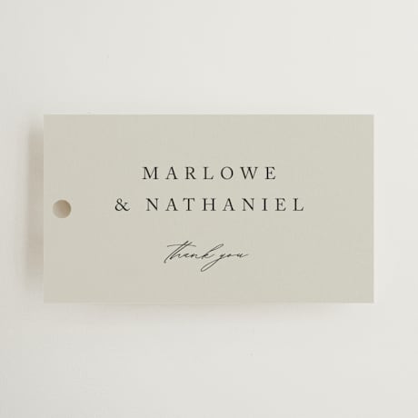 Wedding Favor Tags