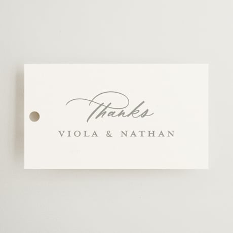 Wedding Favor Tags