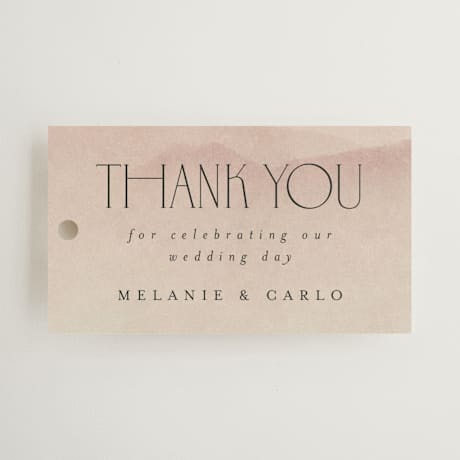 Wedding Favor Tags