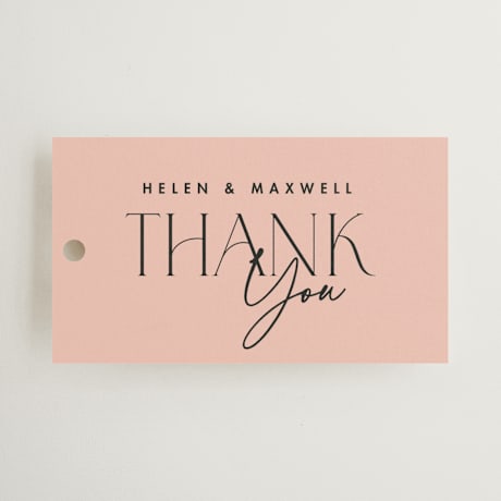 Wedding Favor Tags