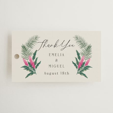 Wedding Favor Tags