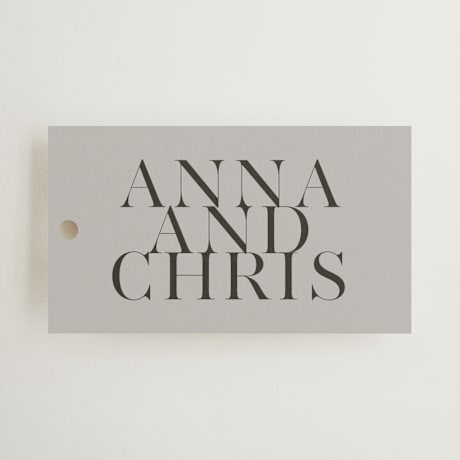 Wedding Favor Tags