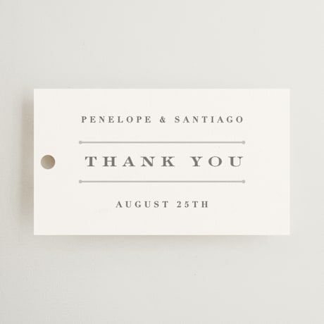 Wedding Favor Tags