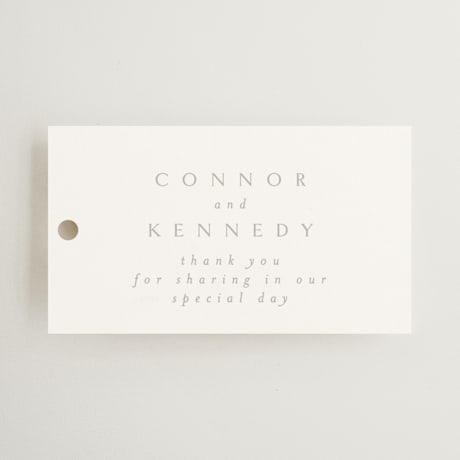 Wedding Favor Tags