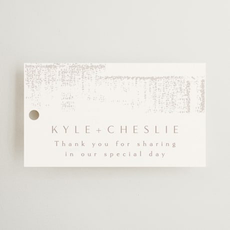 Wedding Favor Tags