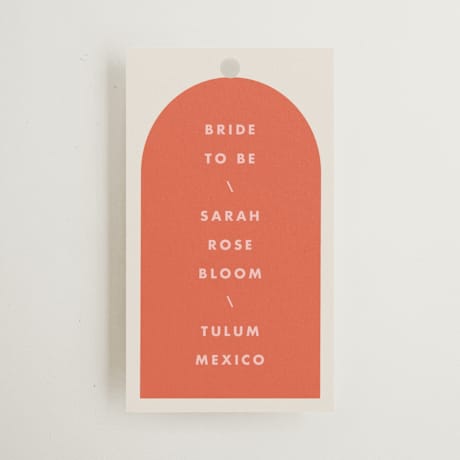 Bachelorette Party Favor Tags