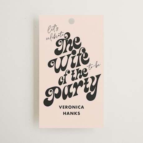 Bachelorette Party Favor Tags