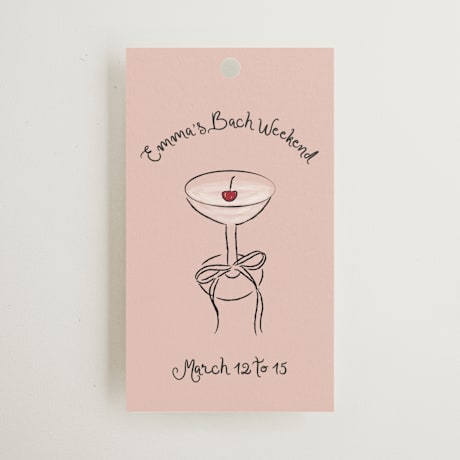 Bachelorette Party Favor Tags