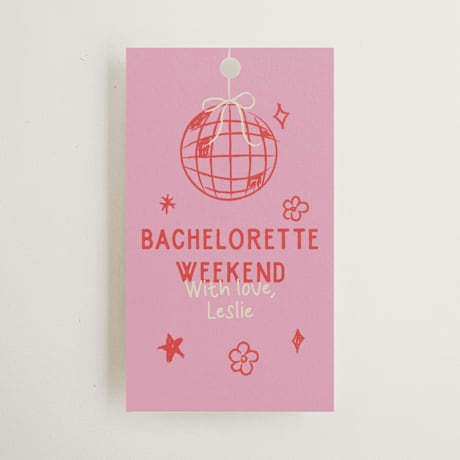 Bachelorette Party Favor Tags