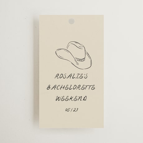 Bachelorette Party Favor Tags