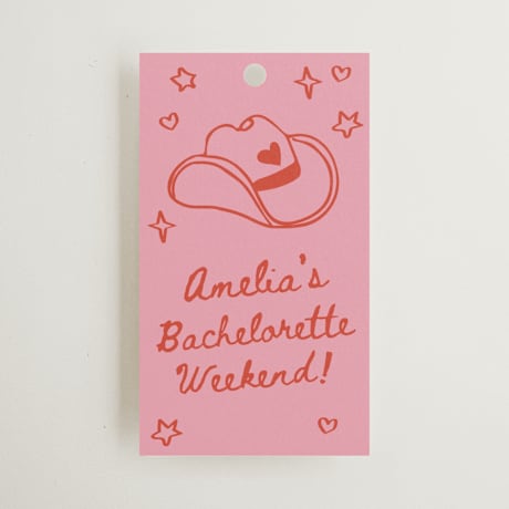 Bachelorette Party Favor Tags