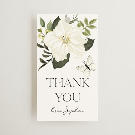 Bridal Shower Favor Tags