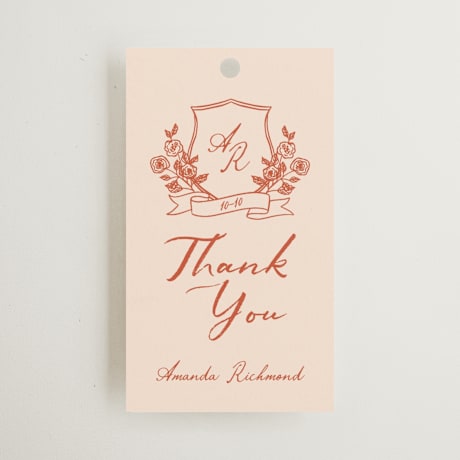 Bridal Shower Favor Tags