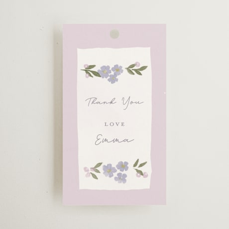 Bridal Shower Favor Tags