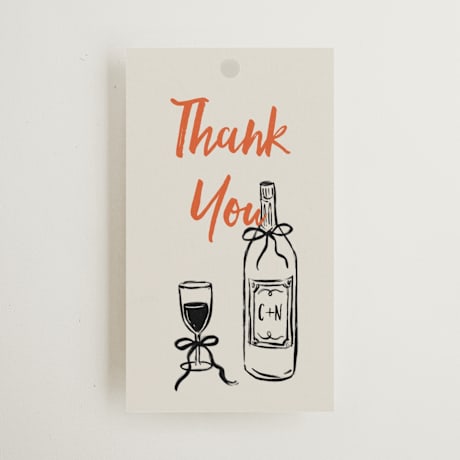 Bridal Shower Favor Tags