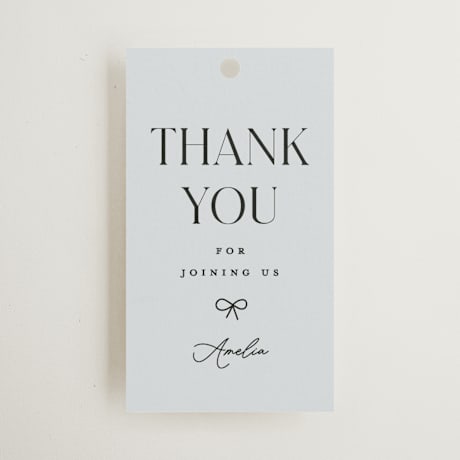 Bridal Shower Favor Tags