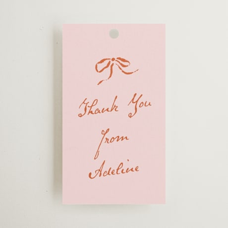 Bridal Shower Favor Tags