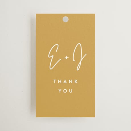 Bridal Shower Favor Tags