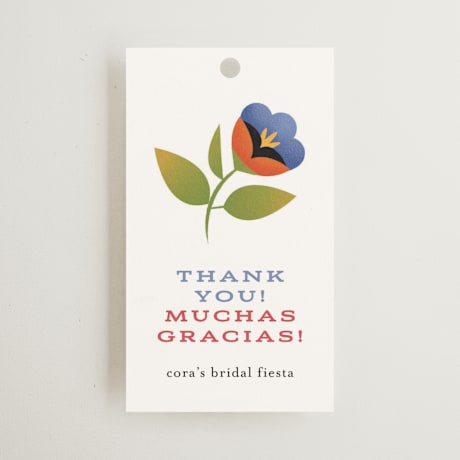 Bridal Shower Favor Tags