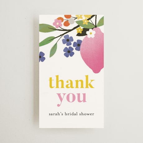 Bridal Shower Favor Tags