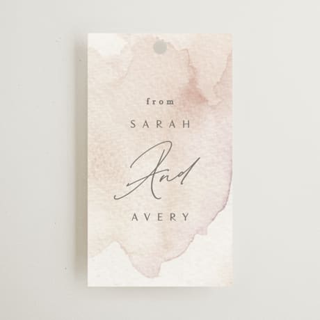 Bridal Shower Favor Tags