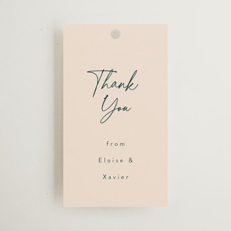 Bridal Shower Favor Tags