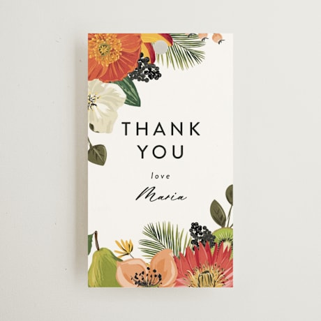 Bridal Shower Favor Tags