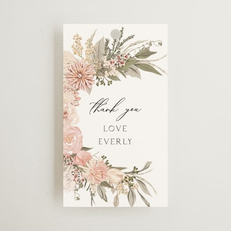 Bridal Shower Favor Tags