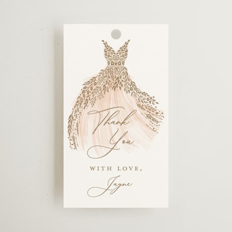 Bridal Shower Favor Tags