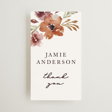 Bridal Shower Favor Tags