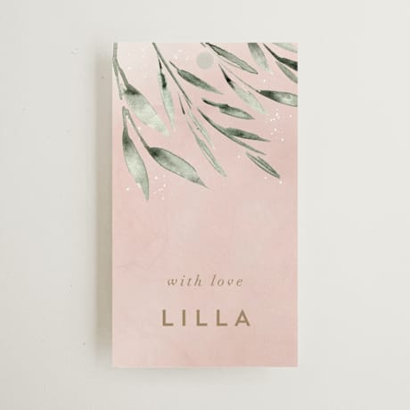 Bridal Shower Favor Tags