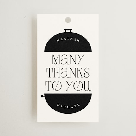 Bridal Shower Favor Tags