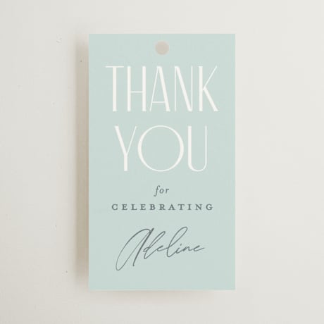 Bridal Shower Favor Tags