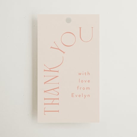 Bridal Shower Favor Tags