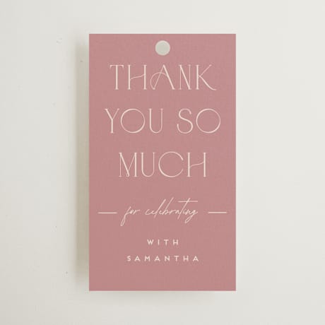 Bridal Shower Favor Tags