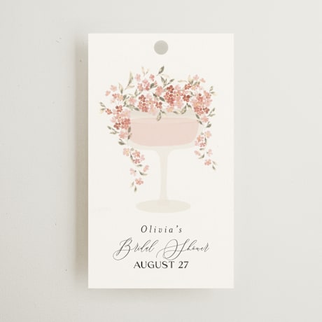 Bridal Shower Favor Tags