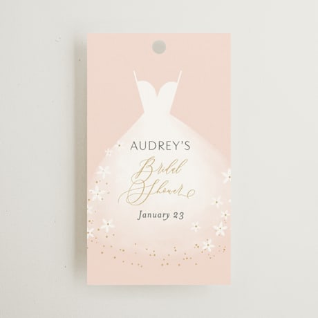Bridal Shower Favor Tags