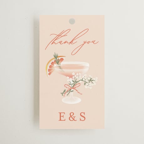 Bridal Shower Favor Tags
