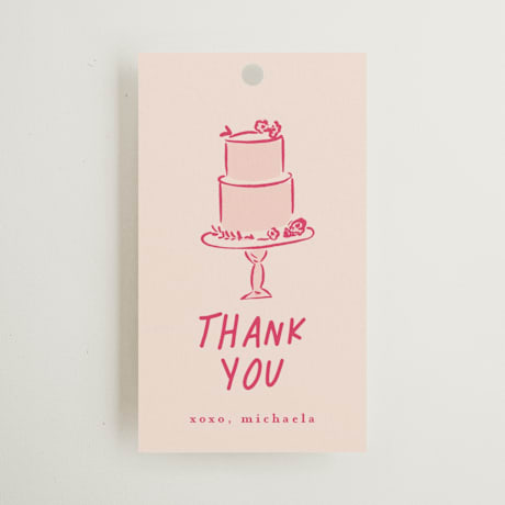 Bridal Shower Favor Tags