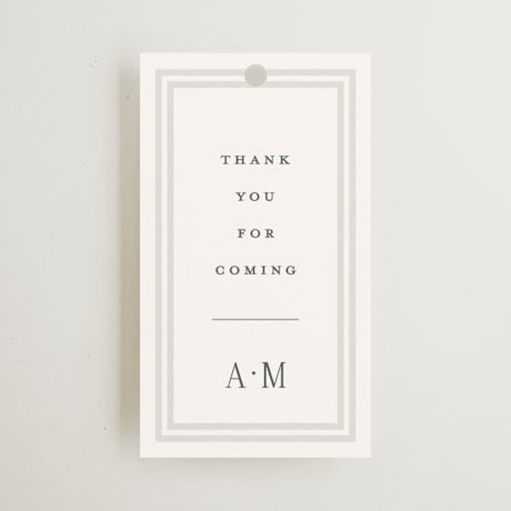 Bridal Shower Favor Tags