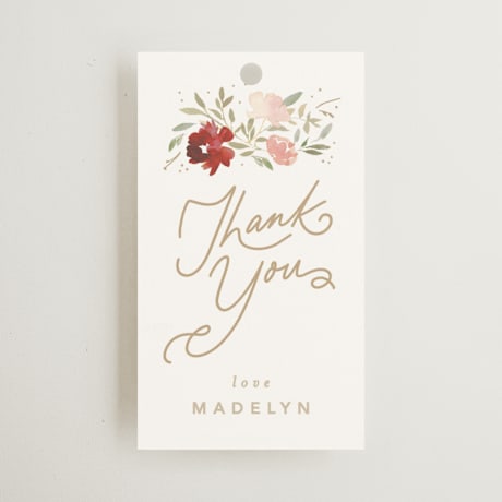 Bridal Shower Favor Tags