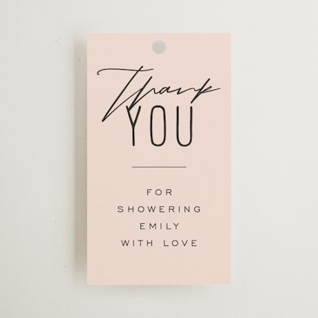 Bridal Shower Favor Tags