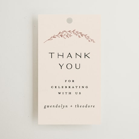 Bridal Shower Favor Tags