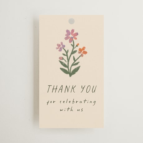 Bridal Shower Favor Tags