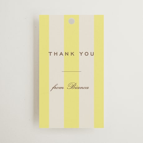 Bridal Shower Favor Tags