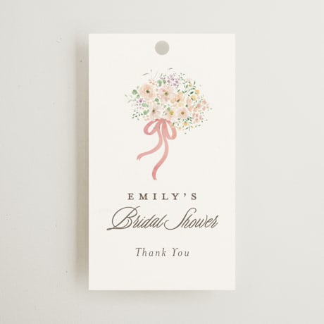 Bridal Shower Favor Tags