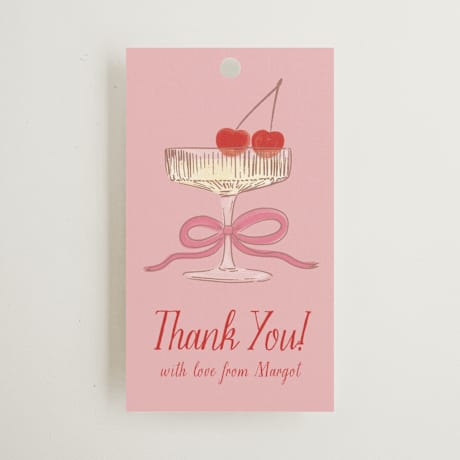 Bridal Shower Favor Tags