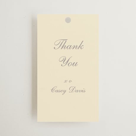 Bridal Shower Favor Tags