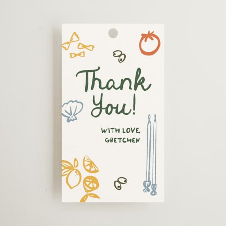 Bridal Shower Favor Tags