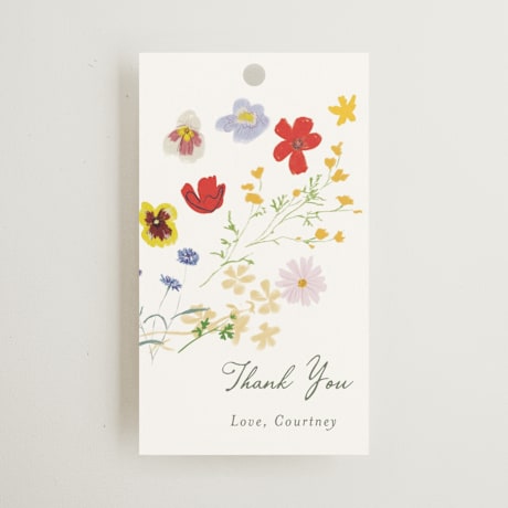 Bridal Shower Favor Tags